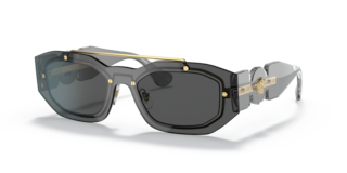 Aste originali di ricambio Versace per occhiali modello ZVE223510.