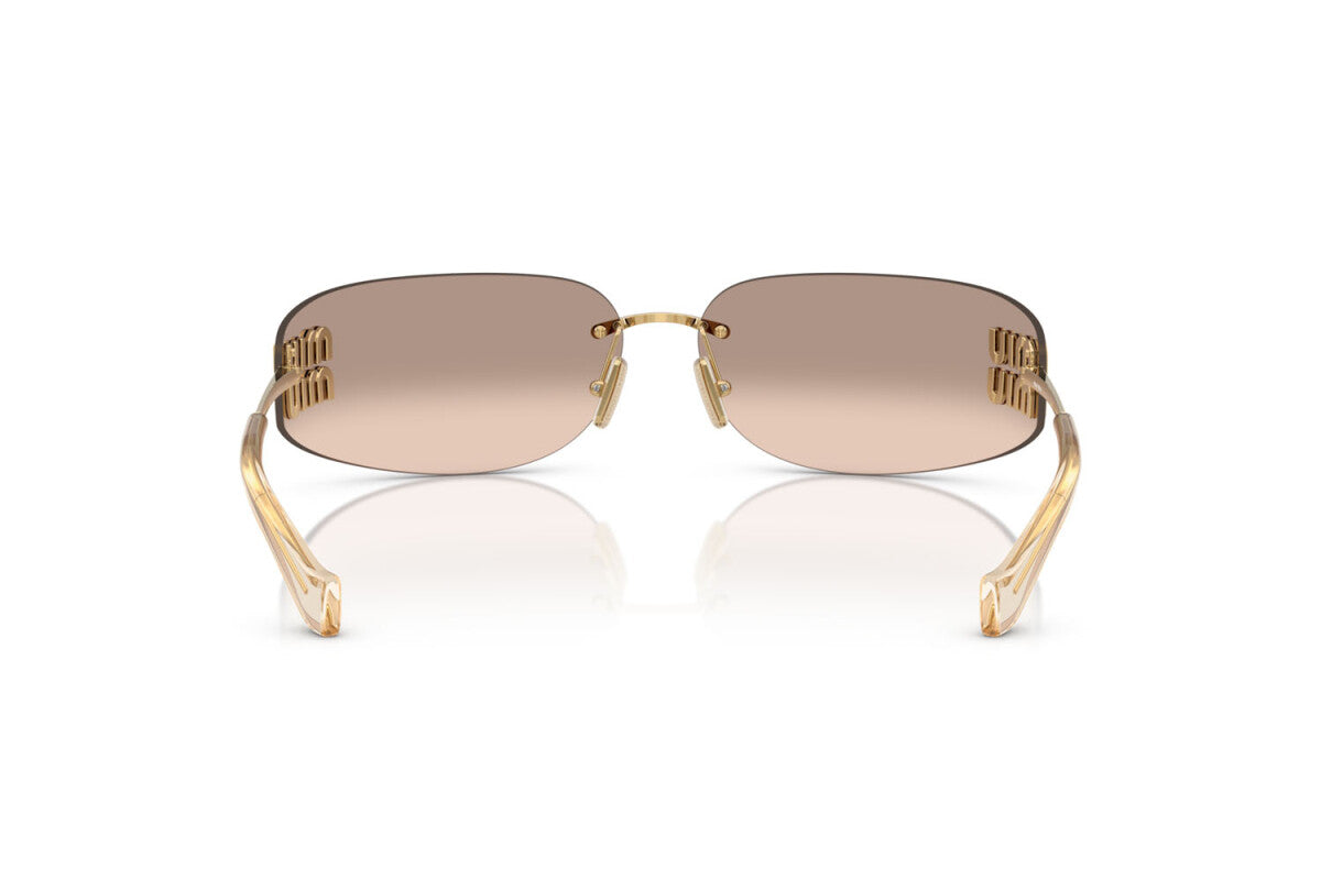 MIU MIU - 5AK20P ORO | OCCHIALE DA SOLE DONNA - MU A51S CALIBRO 75