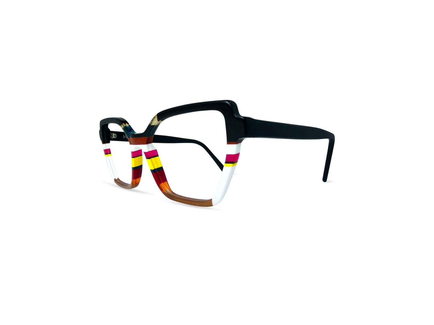 OCCHIALI DA VISTA MODELLO ACIREALE DONNA | ULTRA LIMITED ULACINE NERO - CALIBRO 55