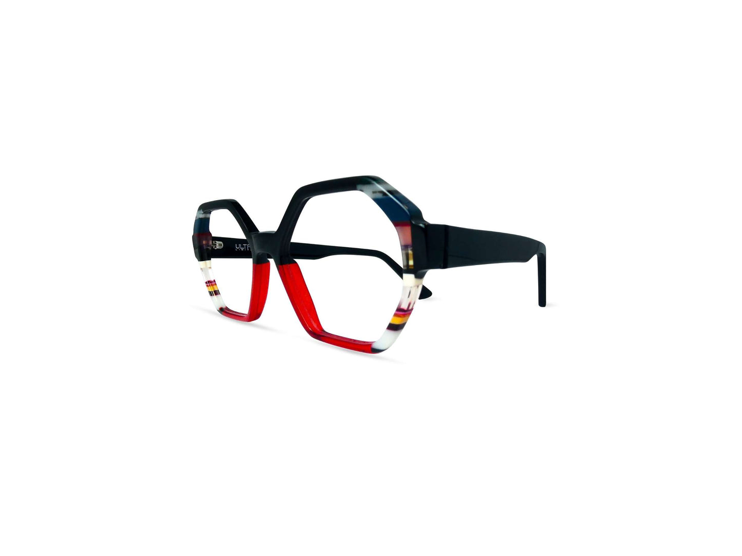 OCCHIALI DA VISTA MODELLO AMATRICE DONNA | ULTRA LIMITED ULAMANE NERO - CALIBRO 56