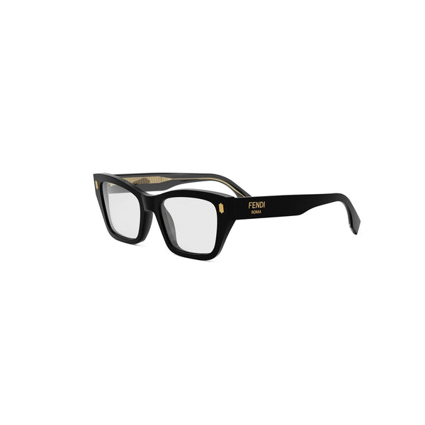 Occhiali da Vista Fendi FE50118I Donna Roma | Acetato Nero Lucido