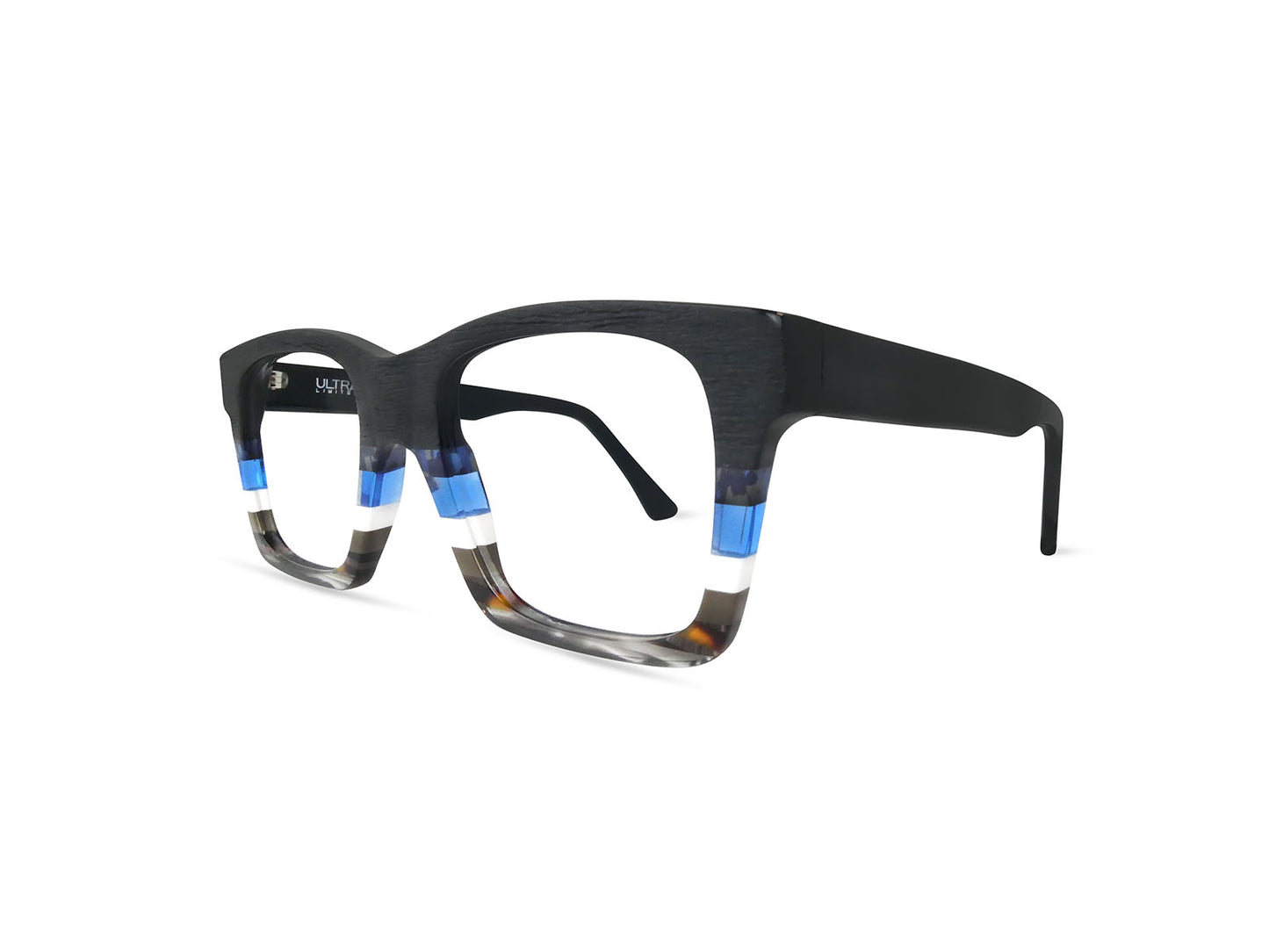 OCCHIALI DA VISTA MODELLO FOSSANO UOMO | ULTRA LIMITED ULFSNE NERO - CALIBRO 50