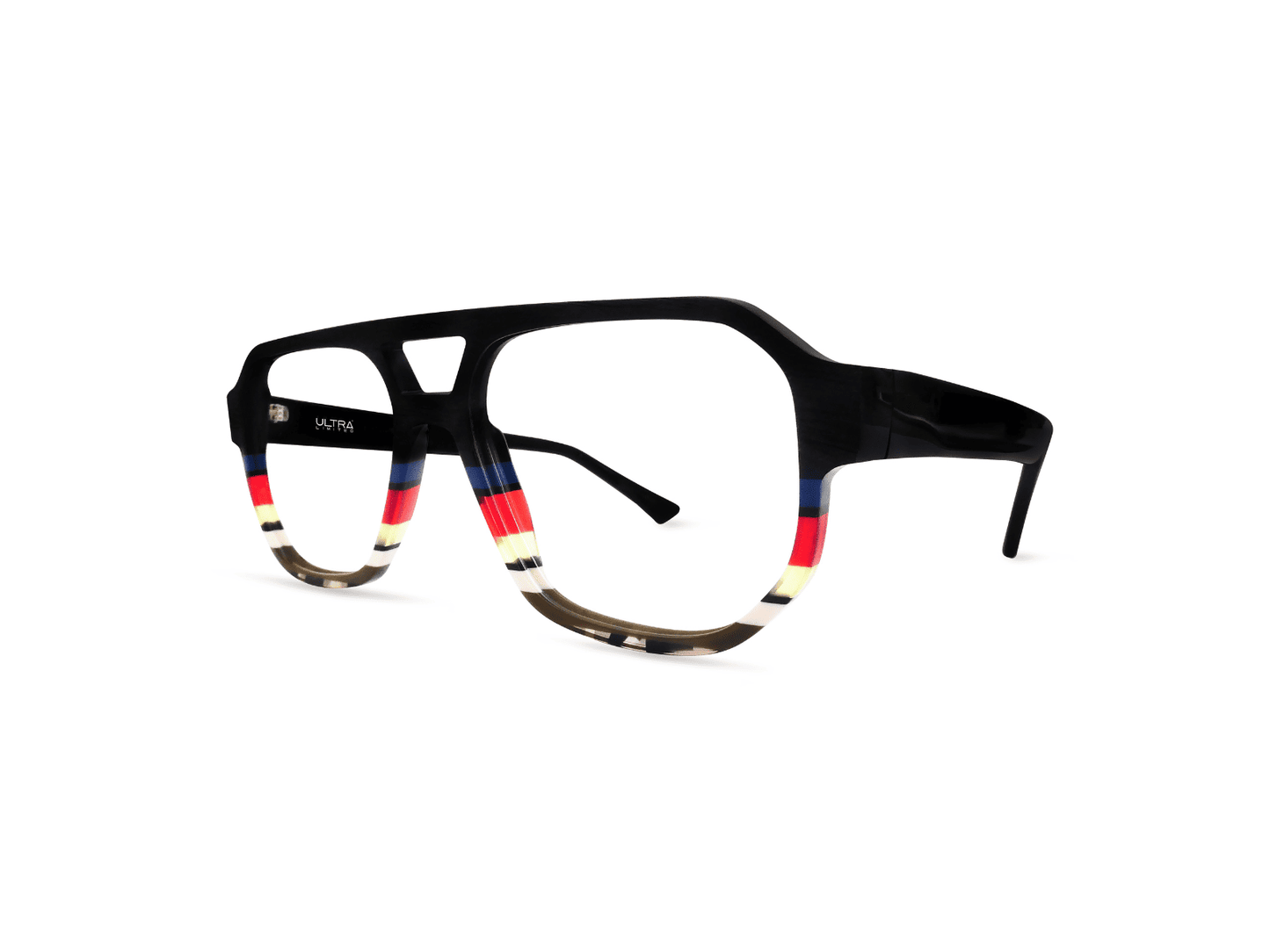 OCCHIALI DA VISTA MODELLO FUCECCHIO UOMO | ULTRA LIMITED ULFUNE NERO - CALIBRO 57