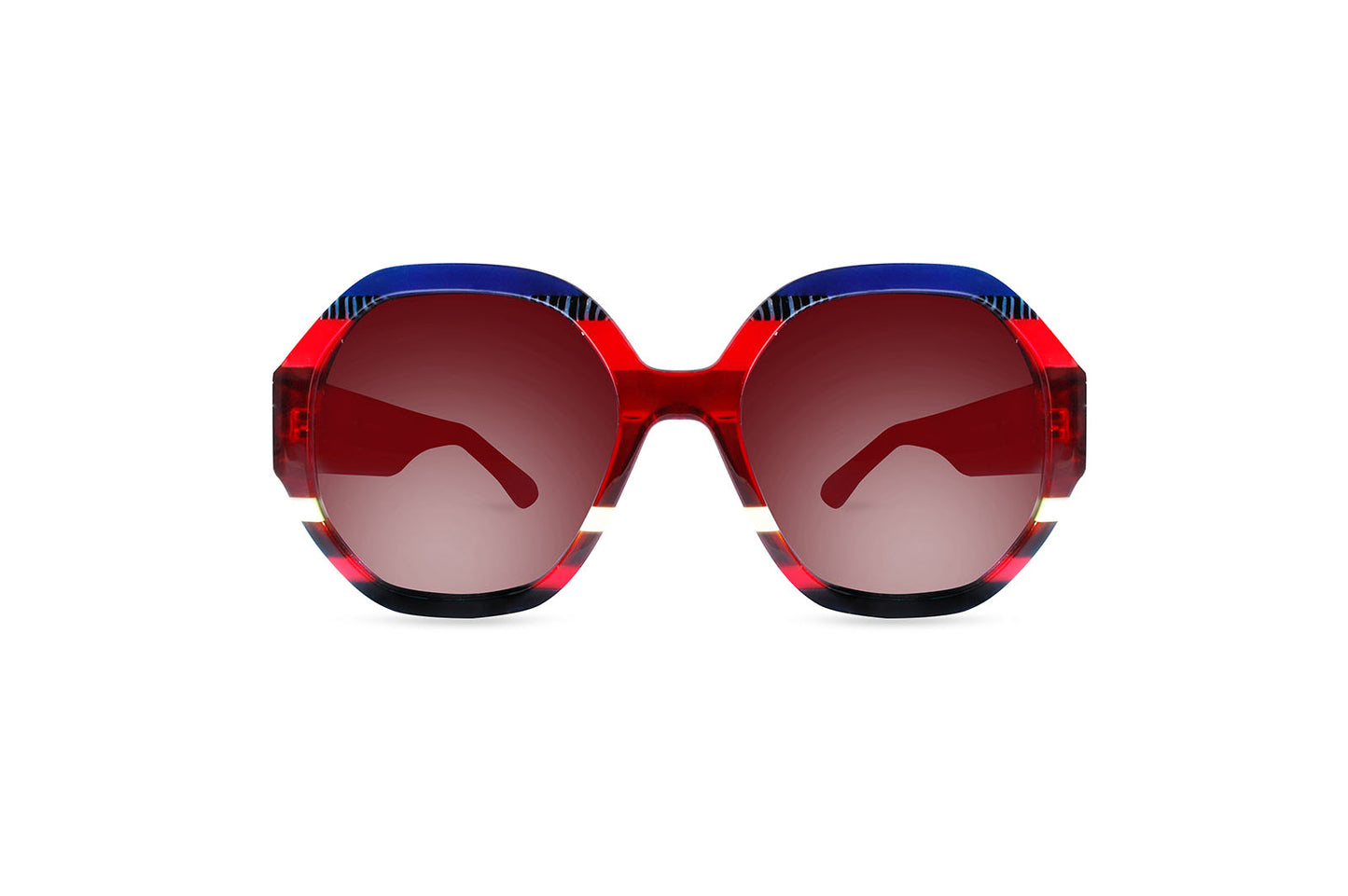 OCCHIALI DA SOLE MODELLO GALLINARA SUN DONNA | ULTRA LIMITED ULSGLNBX ROSSO - CALIBRO 56