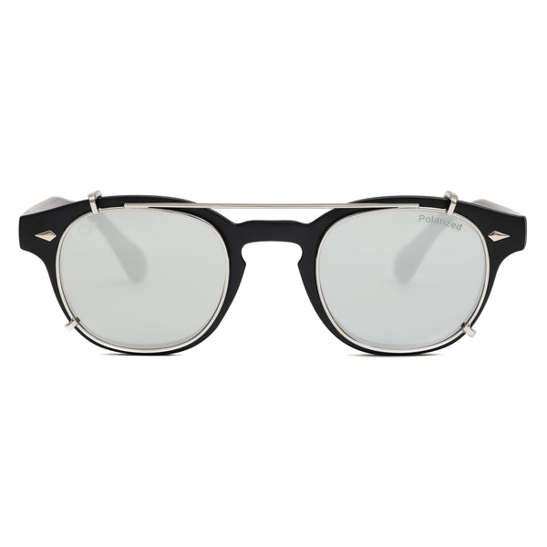 OCCHIALE DA SOLE DONNA OS SUNGLASSES - BERLINO NERO CLIP MIRROR