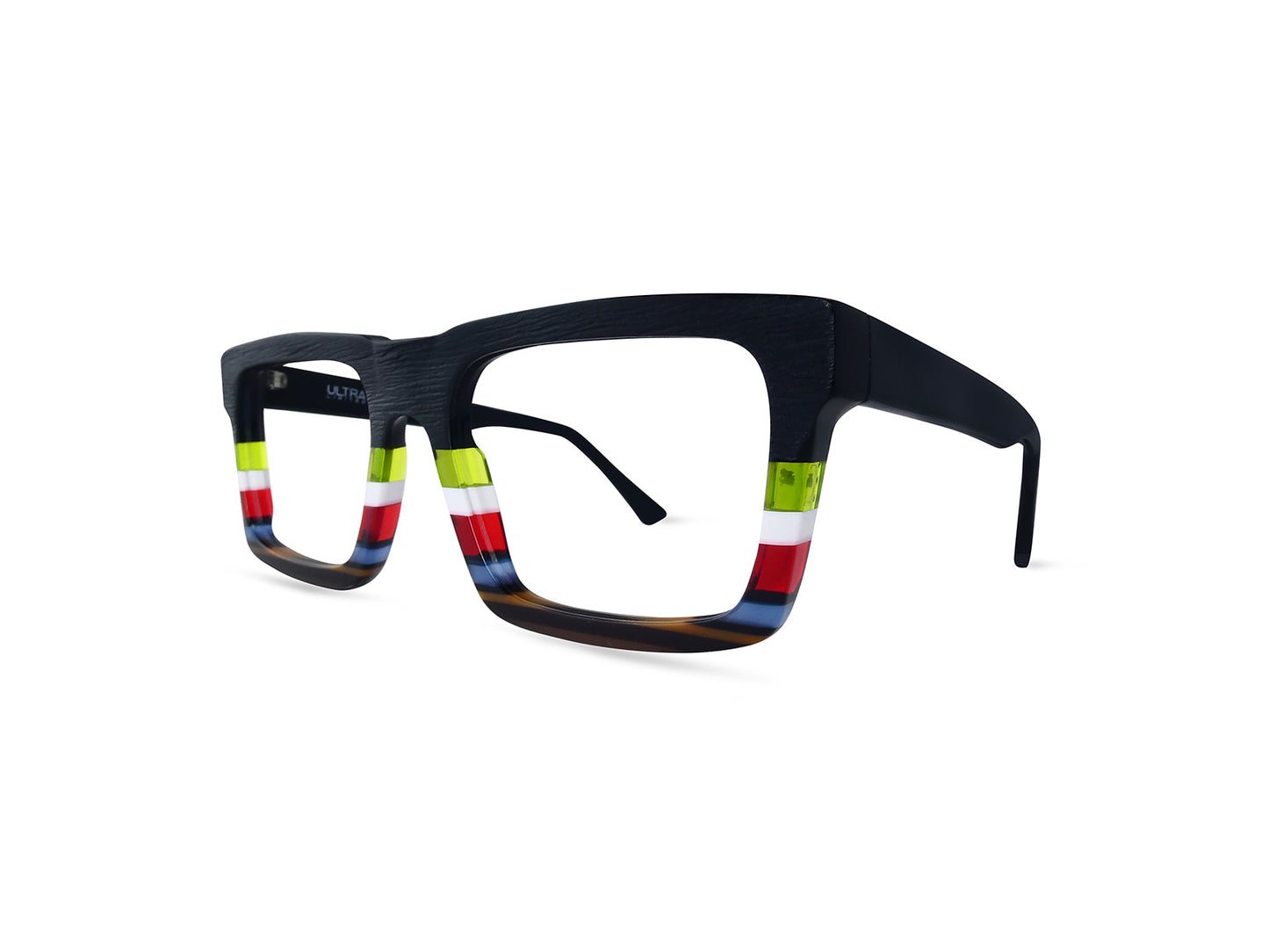 OCCHIALI DA VISTA MODELLO POTENZA UOMO | ULTRA LIMITED ULPTNE NERO - CALIBRO 56