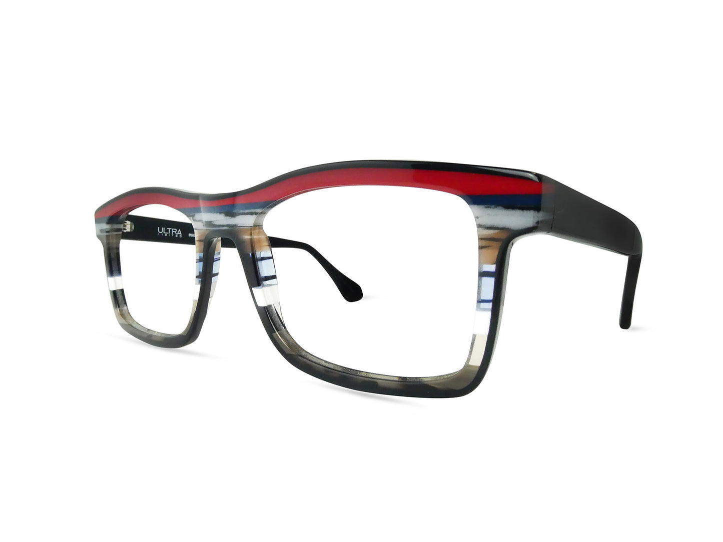 OCCHIALI DA VISTA MODELLO ROVIGO UOMO | ULTRA LIMITED ULRONE NERO - CALIBRO 56