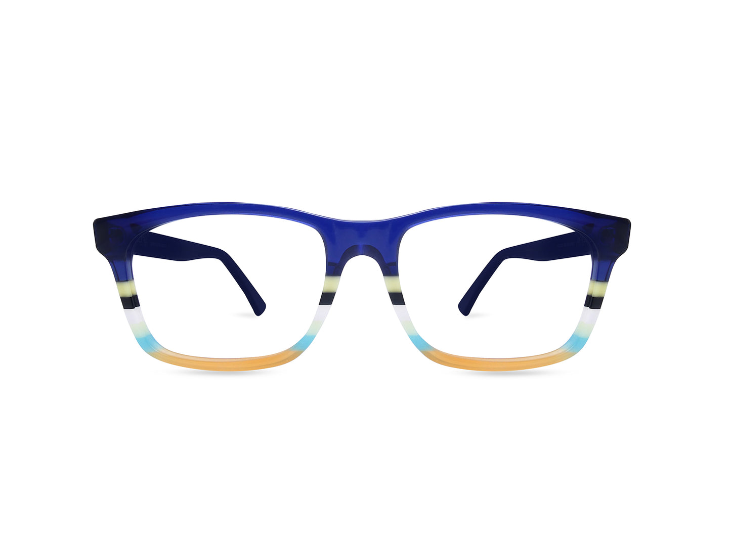 OCCHIALI DA VISTA MODELLO SIRMIONE UOMO | ULTRA LIMITED BLU - CALIBRO 57