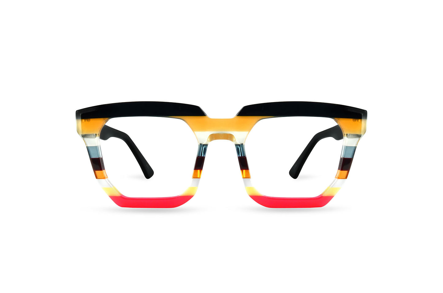OCCHIALI DA VISTA MODELLO VITERBO UOMO | ULTRA LIMITED RIGHE - CALIBRO 53