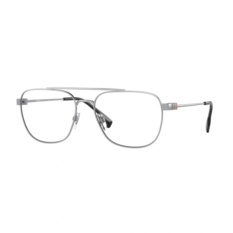 BURBERRY BE 1377 MICHAEL 1005 ARGENTO | OCCHIALE DA VISTA UOMO CALIBRO 55