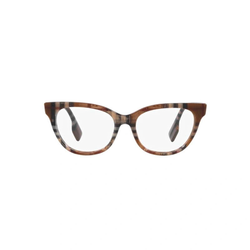 BURBERRY BE 2375 EVELYN 3966 CONTROLLA IL MARRONE | OCCHIALE DA VISTA DONNA CALIBRO 51