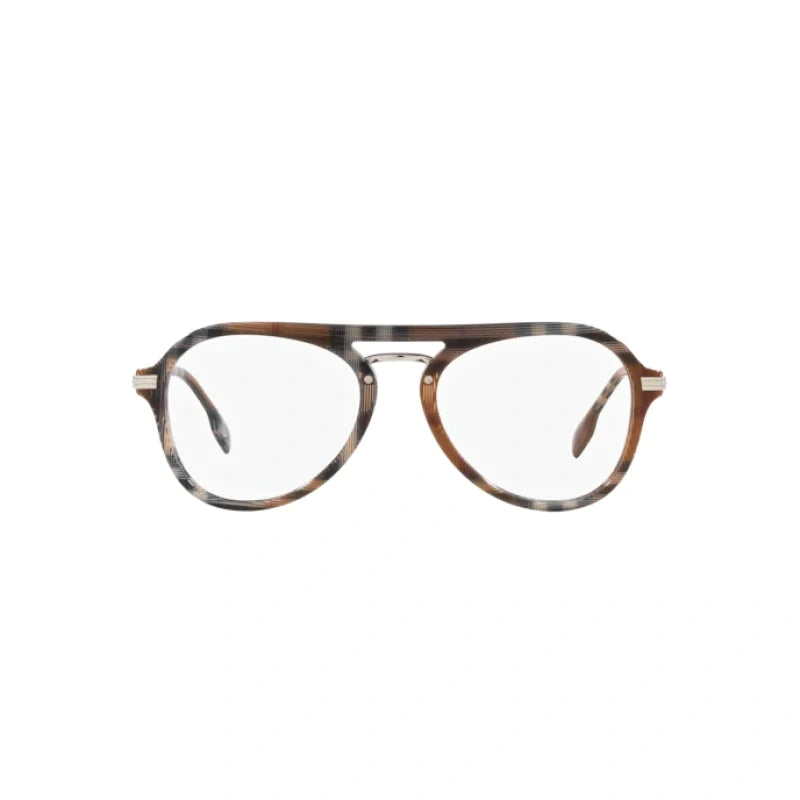 BURBERRY BE 2377 BAILEY 3966 CONTROLLA IL MARRONE | OCCHIALE DA VISTA UOMO CALIBRO 55