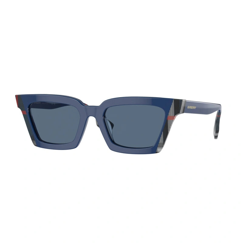 BURBERRY BE 4392U BRIAR 405780 CHECK BLU-NAVY | OCCHIALE DA SOLE DONNA