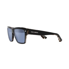 DOLCE & GABBANA DG 4431 - 34031U NERO SU AVANA GRIGIO | OCCHIALE DA SOLE UOMO CALIBRO 55