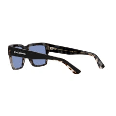 DOLCE & GABBANA DG 4431 - 34031U NERO SU AVANA GRIGIO | OCCHIALE DA SOLE UOMO CALIBRO 55