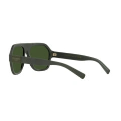 DOLCE & GABBANA DG 4433 - 329771 VERDE SCURO OPACO | OCCHIALE DA SOLE UOMO CALIBRO 58