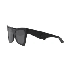 DOLCE & GABBANA DG 4434 - 25256G NERO OPACO | OCCHIALE DA SOLE DONNA CALIBRO 51