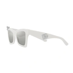 DOLCE & GABBANA DG 4434 - 33128V BIANCO | OCCHIALE DA SOLE DONNA CALIBRO 51