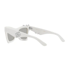 DOLCE & GABBANA DG 4434 - 33128V BIANCO | OCCHIALE DA SOLE DONNA CALIBRO 51