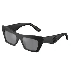 DOLCE & GABBANA DG 4435 - 25256G NERO OPACO | OCCHIALE DA SOLE DONNA CALIBRO 53