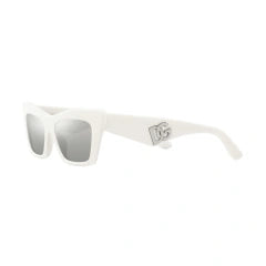 DOLCE & GABBANA DG 4435 - 33128V BIANCO | OCCHIALE DA SOLE DONNA CALIBRO 53
