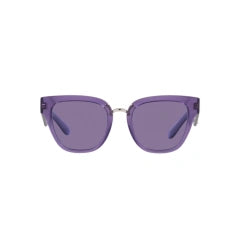 DOLCE & GABBANA DG 4437 - 34071A FIORE VIOLA | OCCHIALE DA SOLE DONNA CALIBRO 51