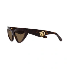 DOLCE & GABBANA DG 4439 - 502/73 AVANA | OCCHIALE DA SOLE DONNA CALIBRO 55