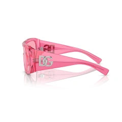 DOLCE & GABBANA DG 4454 - 314884 ROSA TRASPARENTE | OCCHIALE DA SOLE UOMO CALIBRO 30
