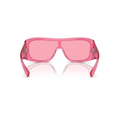 DOLCE & GABBANA DG 4454 - 314884 ROSA TRASPARENTE | OCCHIALE DA SOLE UOMO CALIBRO 30