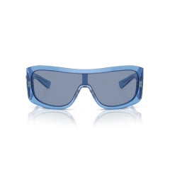 DOLCE & GABBANA DG 4454 - 332280 AZZURRO TRASPARENTE | OCCHIALE DA SOLE UOMO CALIBRO 30