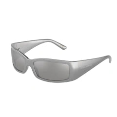 DOLCE & GABBANA DG 6188 - 34156G GRIGIO METALLIZZATO | OCCHIALE DA SOLE UNISEX CALIBRO 61