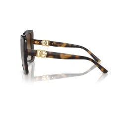 DOLCE & GABBANA DG 6193U - 502/13 L'AVANA | OCCHIALE DA SOLE DONNA CALIBRO 56