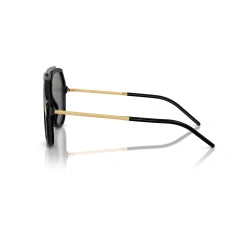 DOLCE & GABBANA DG 6195 - 501/87 NERO | OCCHIALE DA SOLE UOMO CALIBRO 45
