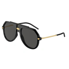 DOLCE & GABBANA DG 6195 - 501/87 NERO | OCCHIALE DA SOLE UOMO CALIBRO 45