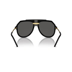 DOLCE & GABBANA DG 6195 - 501/87 NERO | OCCHIALE DA SOLE UOMO CALIBRO 45
