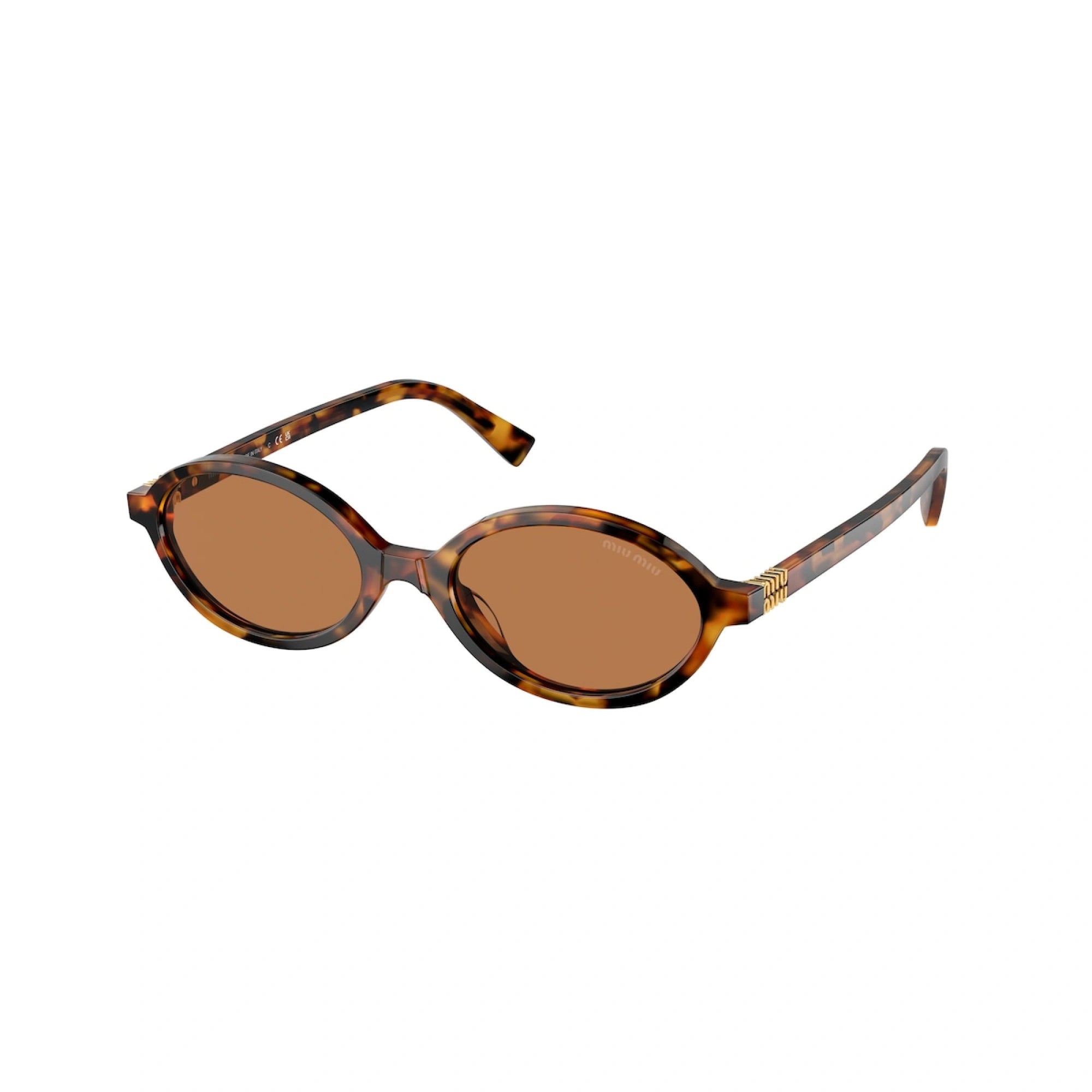 MIU MIU MU 04ZS - LIGHT HAVANA | OCCHIALE DA SOLE DONNA - 19P2Z1 CALIBRO 50