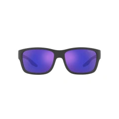 PRADA LINEA ROSSA PS 01WS - 11C05U GRIGIO OPACO | OCCHIALE DA SOLE UOMO CALIBRO 59