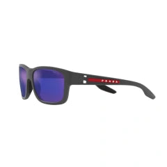 PRADA LINEA ROSSA PS 01WS - 11C05U GRIGIO OPACO | OCCHIALE DA SOLE UOMO CALIBRO 59