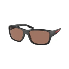 PRADA LINEA ROSSA PS 01WS - 1BO50A NERO OPACO | OCCHIALE DA SOLE UOMO CALIBRO 59