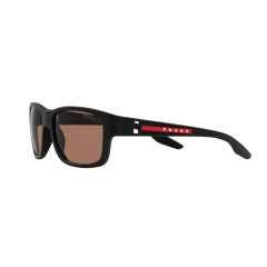 PRADA LINEA ROSSA PS 01WS - 1BO50A NERO OPACO | OCCHIALE DA SOLE UOMO CALIBRO 59