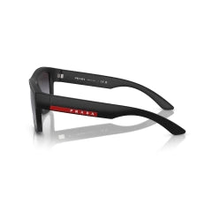 PRADA LINEA ROSSA PS 01ZS - 1BO09U NERO OPACO | OCCHIALE DA SOLE UOMO CALIBRO 56