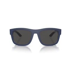 PRADA LINEA ROSSA PS 01ZS - TFY06F GOMMA BLU | OCCHIALE DA SOLE UOMO CALIBRO 56