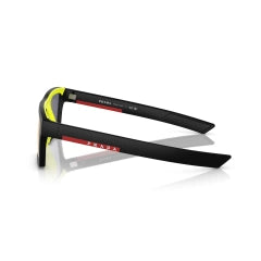 PRADA LINEA ROSSA PS 02ZSU - 1BO10A NERO OPACO | OCCHIALE DA SOLE UOMO CALIBRO 55