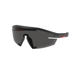 PRADA LINEA ROSSA PS 03ZS - 1BO06F NERO OPACO | OCCHIALE DA SOLE UOMO CALIBRO 44