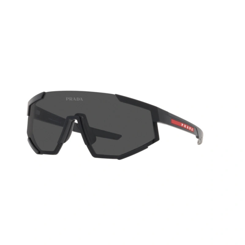 PRADA LINEA ROSSA PS 04WS - DG006F GOMMA NERA | OCCHIALE DA SOLE UOMO