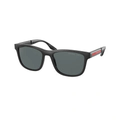 PRADA LINEA ROSSA PS 04XS - DG002G GOMMA NERA NERA | OCCHIALE DA SOLE UOMO CALIBRO 54