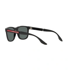 PRADA LINEA ROSSA PS 04XS - DG002G GOMMA NERA NERA | OCCHIALE DA SOLE UOMO CALIBRO 54