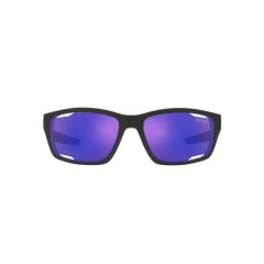 PRADA LINEA ROSSA PS 04YS - 16G05U BLU NERO OPACO | OCCHIALE DA SOLE UOMO CALIBRO 57