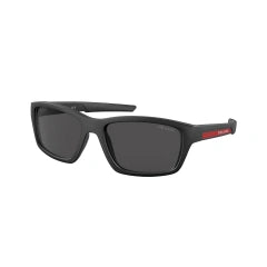 PRADA LINEA ROSSA PS 04YS - 1BO06F NERO OPACO | OCCHIALE DA SOLE UOMO CALIBRO 57