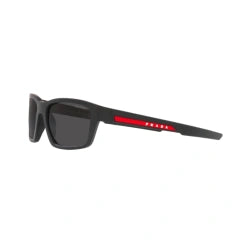PRADA LINEA ROSSA PS 04YS - 1BO06F NERO OPACO | OCCHIALE DA SOLE UOMO CALIBRO 57